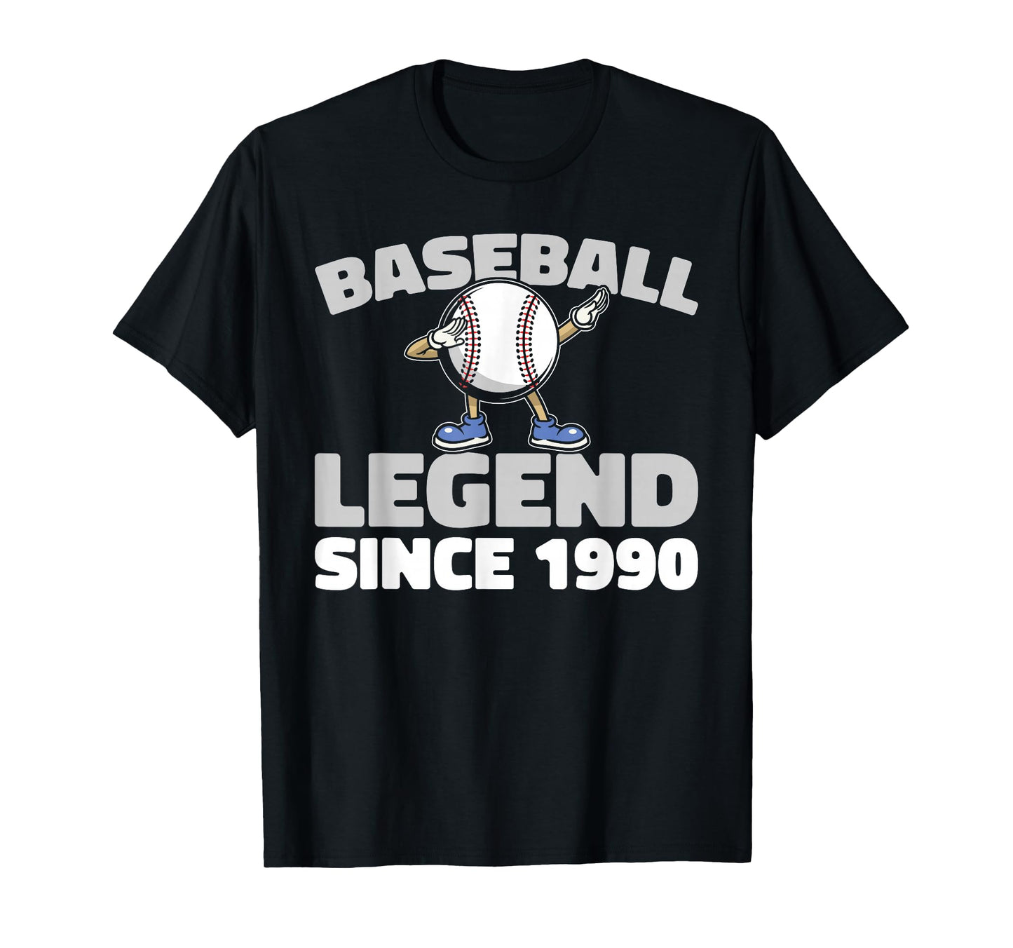 Born 1990 Baseball Team Player Sport T-Shirt - Custom Art Print Unisex - T-Shirt, Sweatshirt, Hoodie