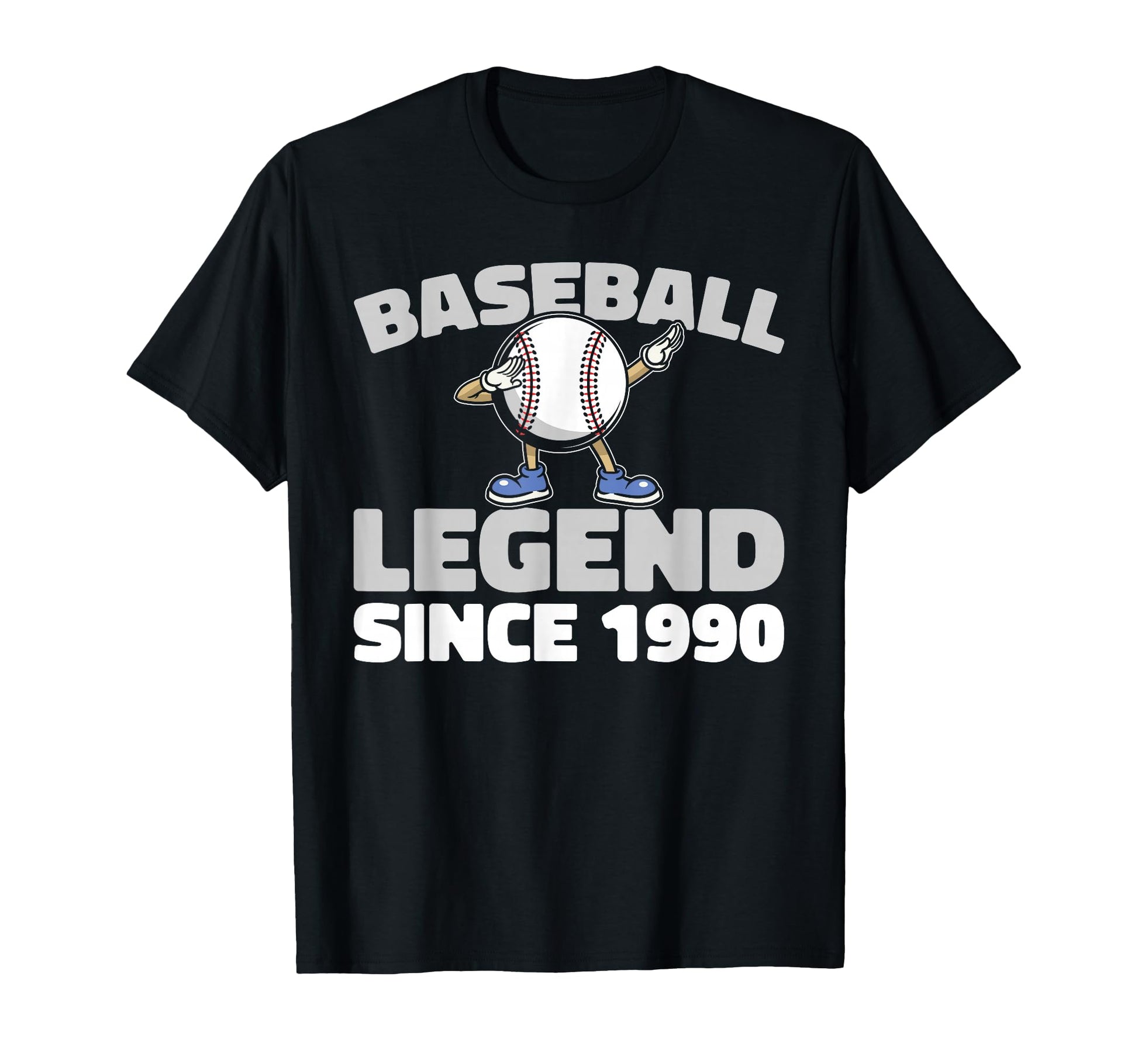 Born 1990 Baseball Team Player Sport T-Shirt - Custom Art Print Unisex - T-Shirt, Sweatshirt, Hoodie