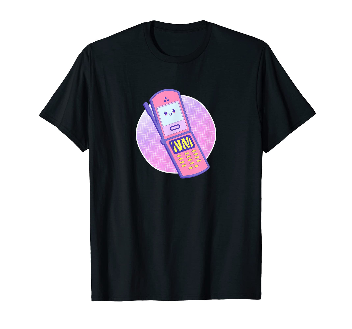 Kawaii Mobile Phone Vaporwave T-Shirt - Casual Everyday Wear Unisex - T-Shirt, Sweatshirt, Hoodie