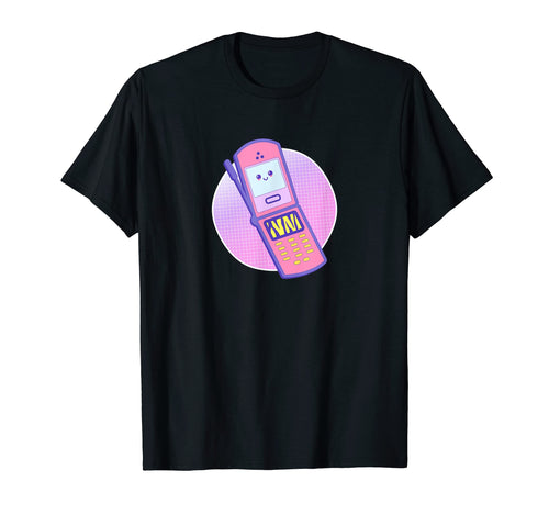 Kawaii Mobile Phone Vaporwave T-Shirt - Casual Everyday Wear Unisex - T-Shirt, Sweatshirt, Hoodie