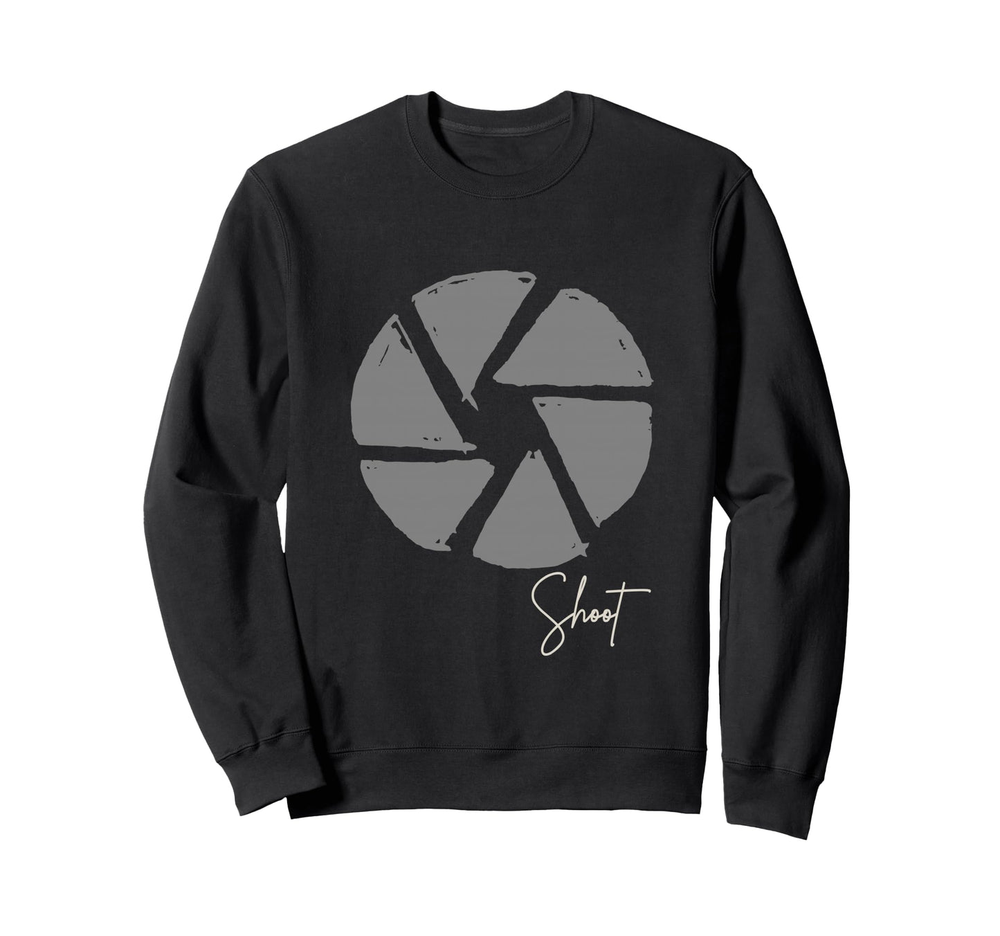 Photographer Aperture From Camera Sweatshirt - Aesthetic Graphic Men Women - T-Shirt, Sweatshirt, Hoodie