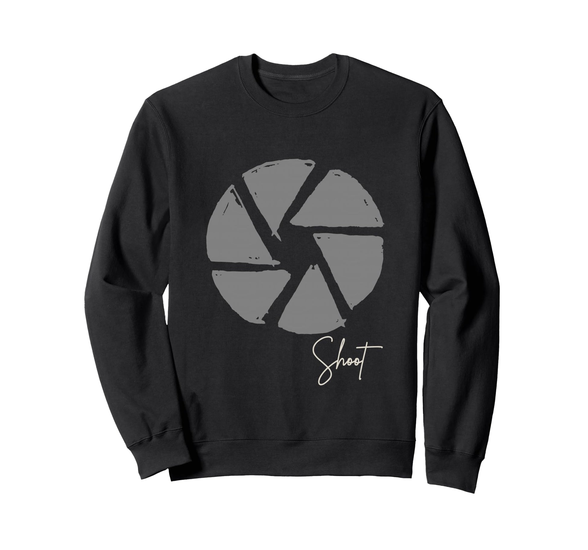 Photographer Aperture From Camera Sweatshirt - Aesthetic Graphic Men Women - T-Shirt, Sweatshirt, Hoodie