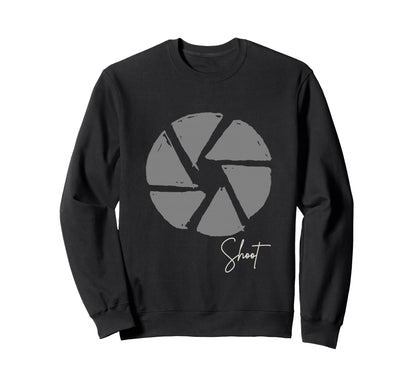 Photographer Aperture From Camera Sweatshirt - Aesthetic Graphic Men Women - T-Shirt, Sweatshirt, Hoodie