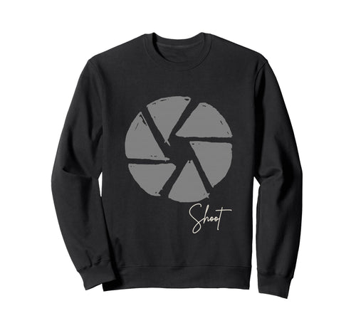 Photographer Aperture From Camera Sweatshirt - Aesthetic Graphic Men Women - T-Shirt, Sweatshirt, Hoodie