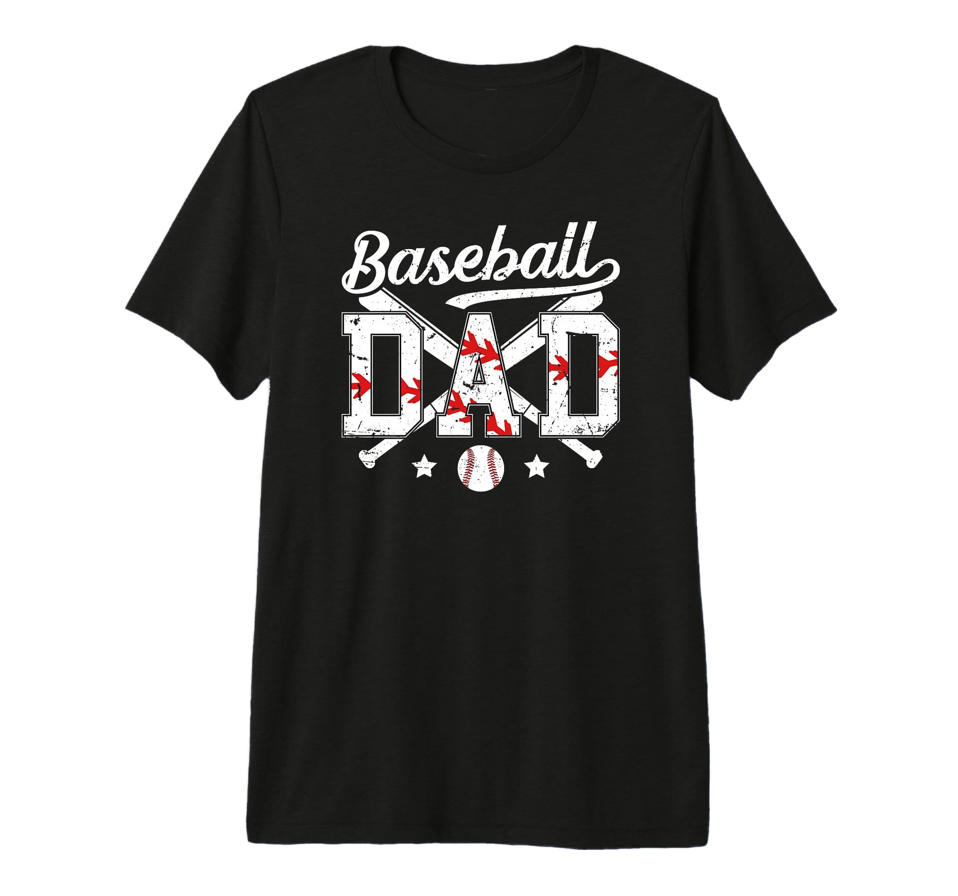 Mens Baseball Dad Baseball Player Dad T-Shirt - Aesthetic Graphic Unisex - T-Shirt, Sweatshirt, Hoodie