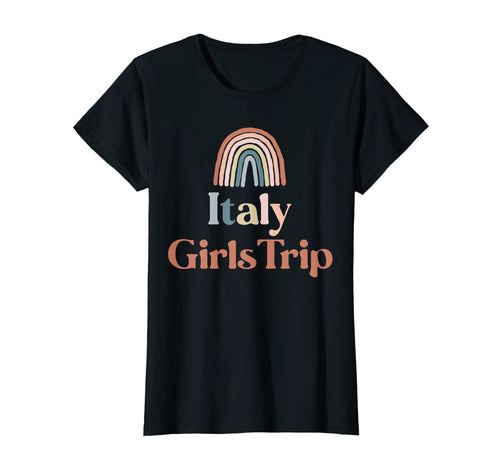 Womens Italy Trip Boho Rainbow Group T-Shirt - Unique Graphic Unisex - T-Shirt, Sweatshirt, Hoodie