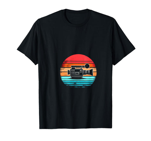 Camera Sunset Hoodie - Novelty Apparel Men Women - T-Shirt, Sweatshirt, Hoodie