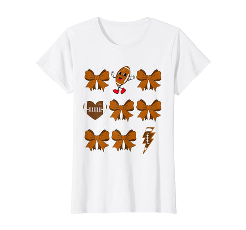 Cheerleader American Football Coquette T-Shirt - Trendy Graphic Men Women - T-Shirt, Sweatshirt, Hoodie