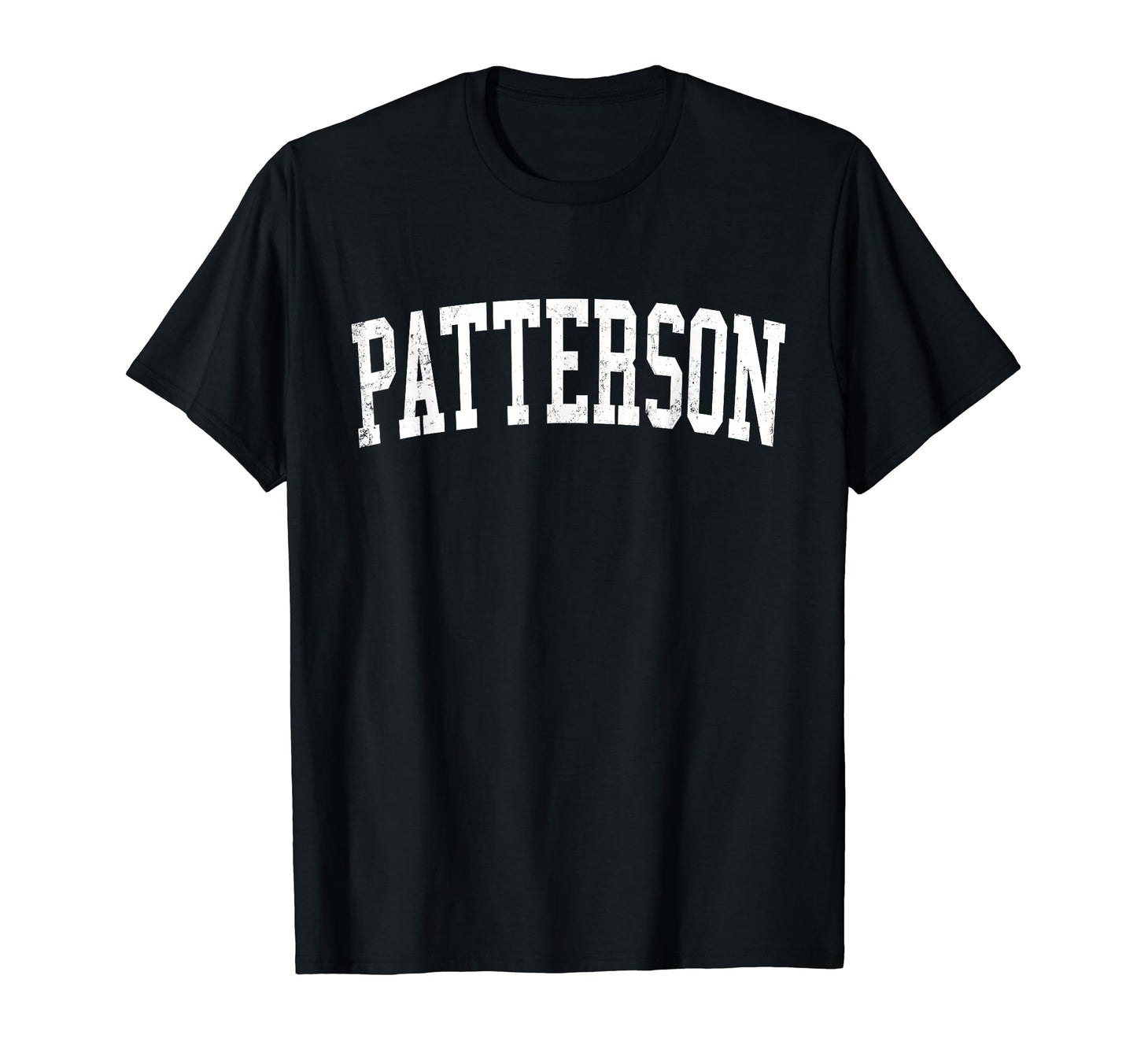 Patterson Ca Distressed White T-Shirt - Fun Novelty Design Men Women - T-Shirt, Sweatshirt, Hoodie