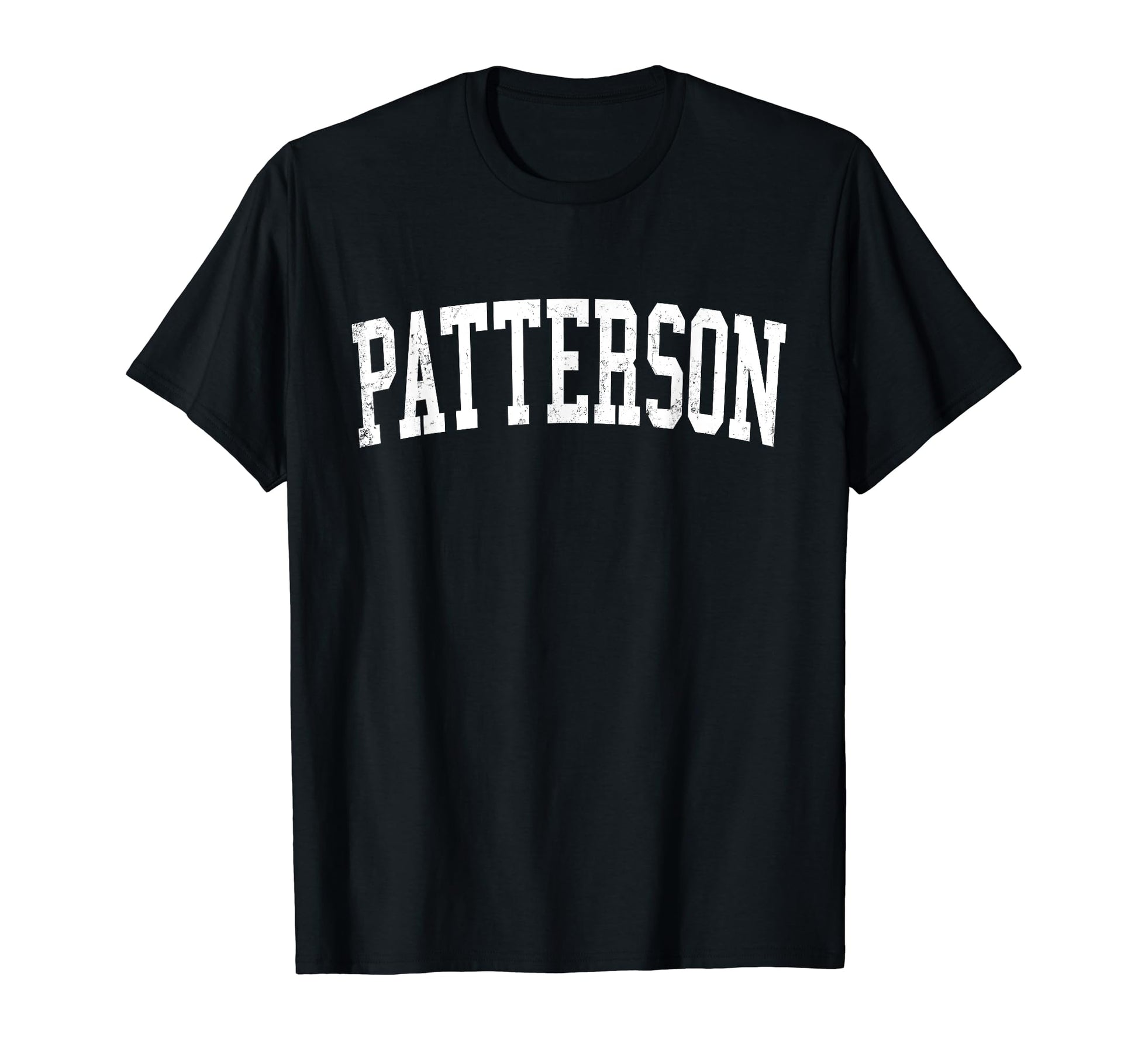 Patterson Ca Distressed White T-Shirt - Fun Novelty Design Men Women - T-Shirt, Sweatshirt, Hoodie