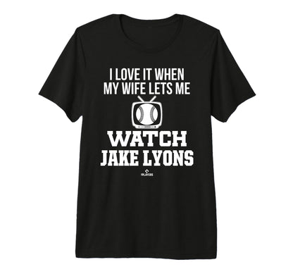 My Wife Lets Me Watch Jake Lyons T-Shirt - Aesthetic Graphic Unisex - T-Shirt, Sweatshirt, Hoodie