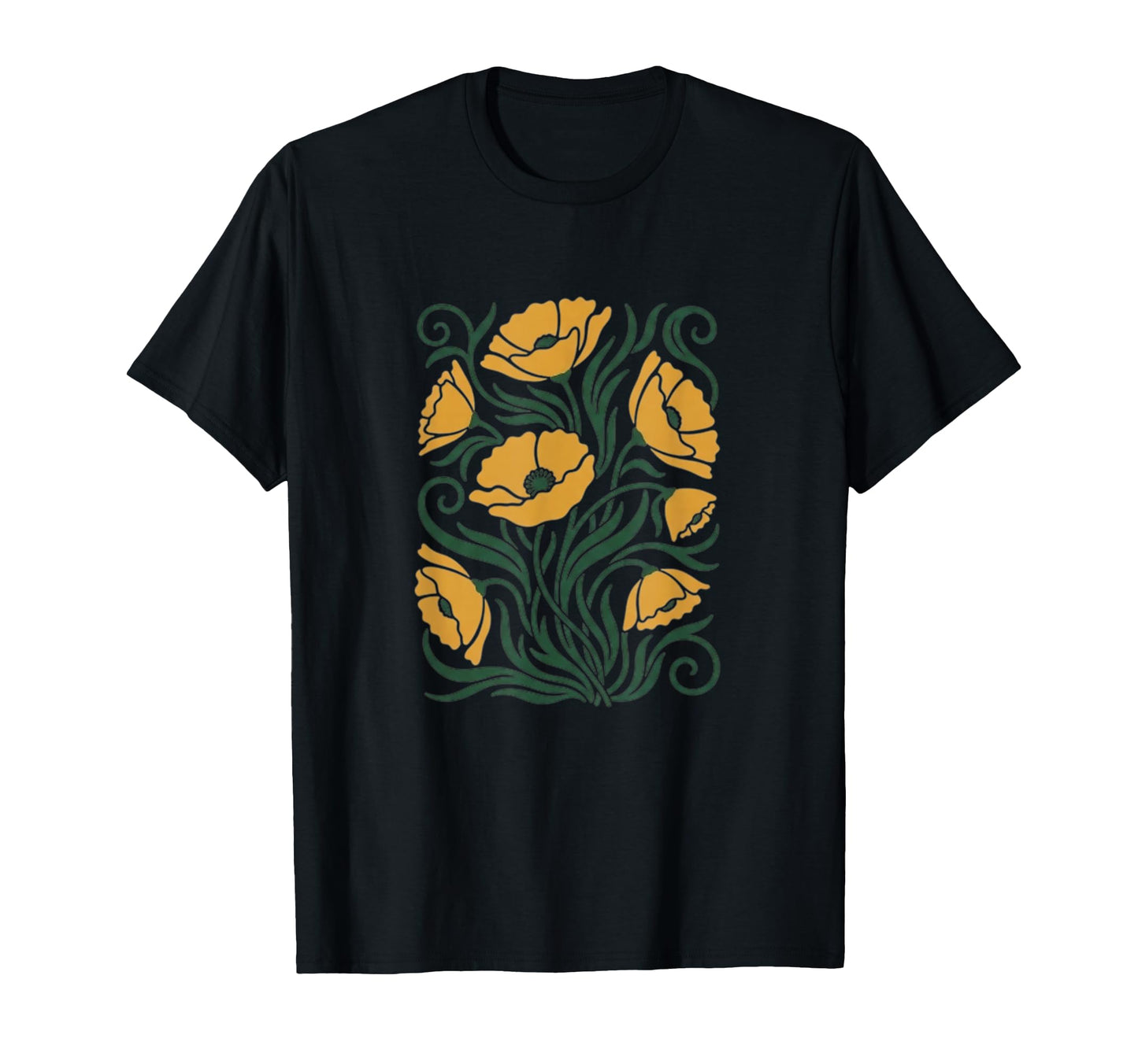 Boho Floral Kent73 T-Shirt - Minimalist Print for Adults - T-Shirt, Sweatshirt, Hoodie