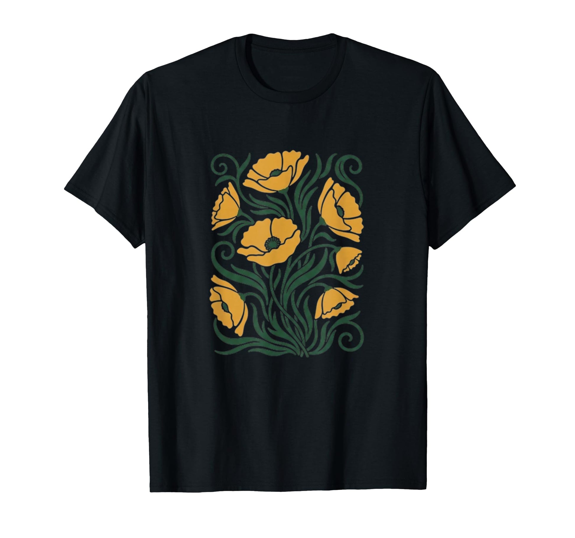 Boho Floral Kent73 T-Shirt - Minimalist Print for Adults - T-Shirt, Sweatshirt, Hoodie