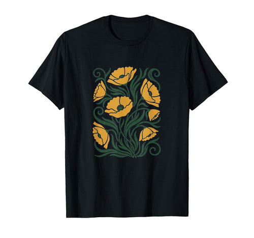 Boho Floral Kent73 T-Shirt - Minimalist Print for Adults - T-Shirt, Sweatshirt, Hoodie