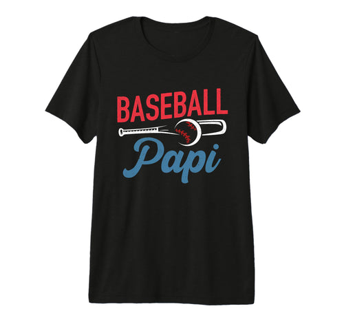 Mens Baseball Papi Life Happy Fathers T-Shirt - Unique Graphic Men Women - T-Shirt, Sweatshirt, Hoodie