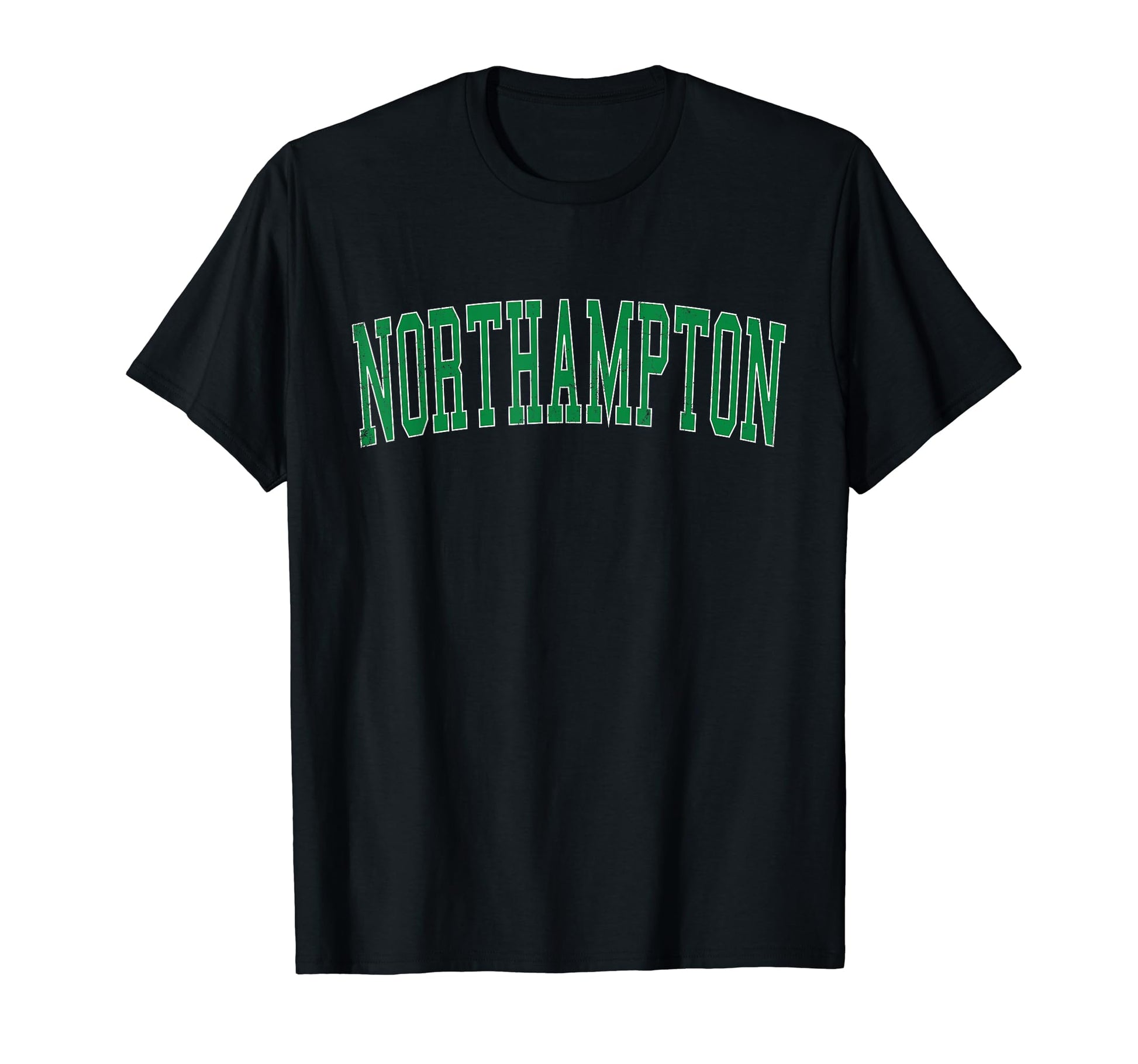 Northampton Pa Distressed Green Varsity T-Shirt - Unique Graphic Unisex - T-Shirt, Sweatshirt, Hoodie