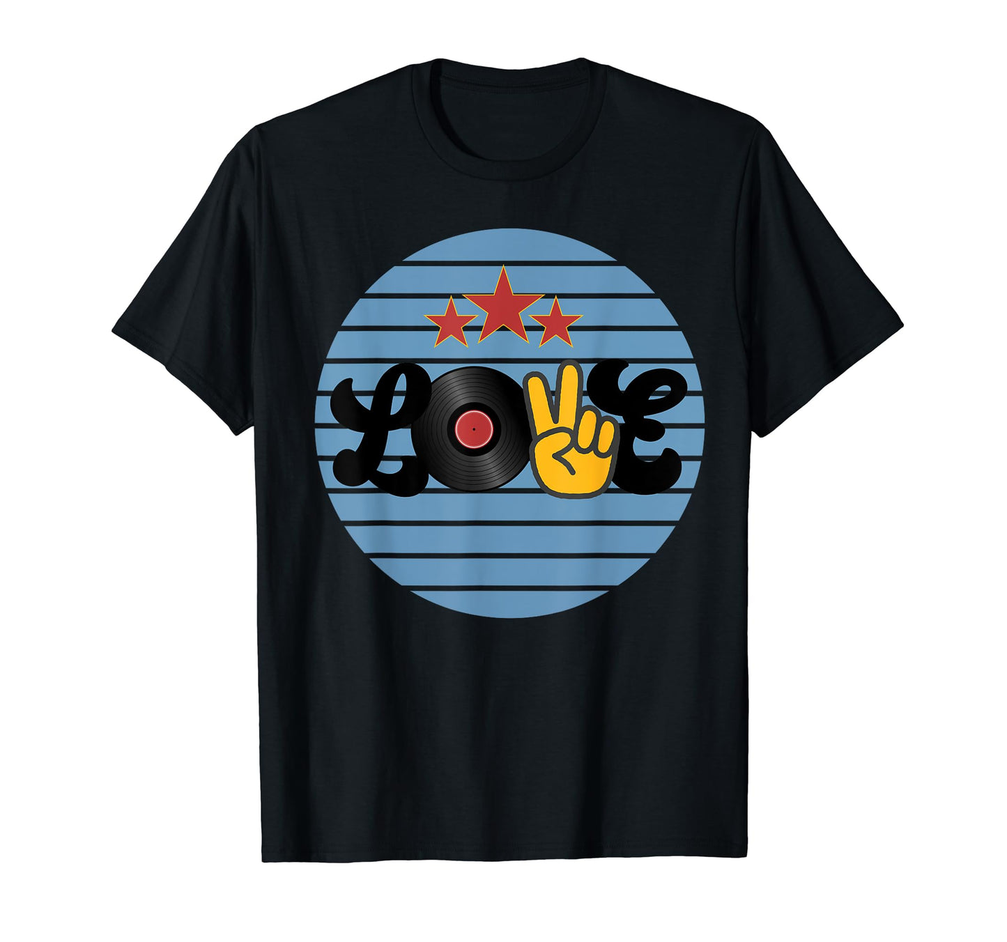 1970S Hippie Lovers Love Peace And T-Shirt - Aesthetic Graphic for Adults - T-Shirt, Sweatshirt, Hoodie