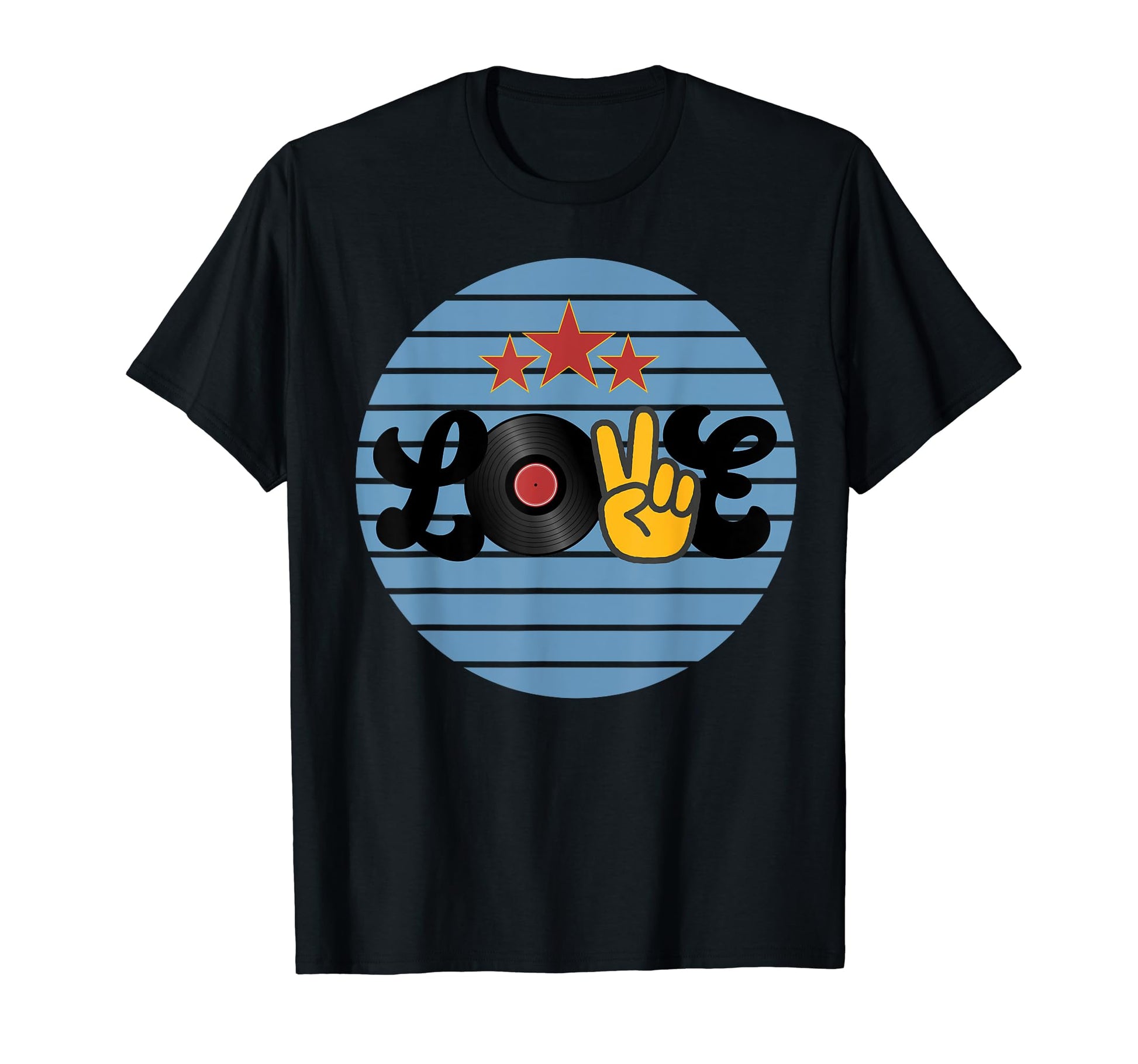 1970S Hippie Lovers Love Peace And T-Shirt - Aesthetic Graphic for Adults - T-Shirt, Sweatshirt, Hoodie