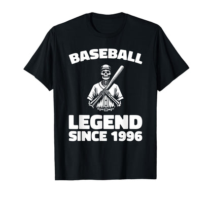 Birthday Baseballer Baseball Sport T-Shirt - Trendy Graphic for Adults - T-Shirt, Sweatshirt, Hoodie