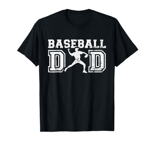 Baseball Dad Funny Pitcher Player T-Shirt - Fun Novelty Design for Adults - T-Shirt, Sweatshirt, Hoodie