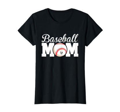 Funny Baseball Mom Life T-Shirt - Unique Graphic Men Women - T-Shirt, Sweatshirt, Hoodie