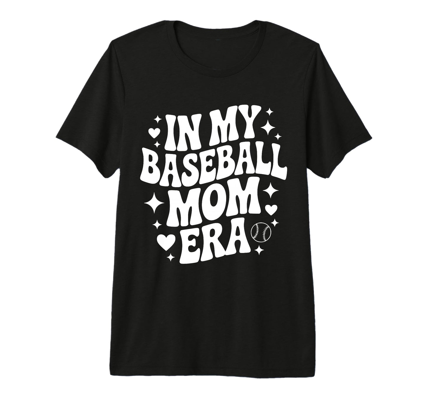 My Baseball Mom Era Funny Baseball Player T-Shirt - Trendy Graphic Unisex - T-Shirt, Sweatshirt, Hoodie