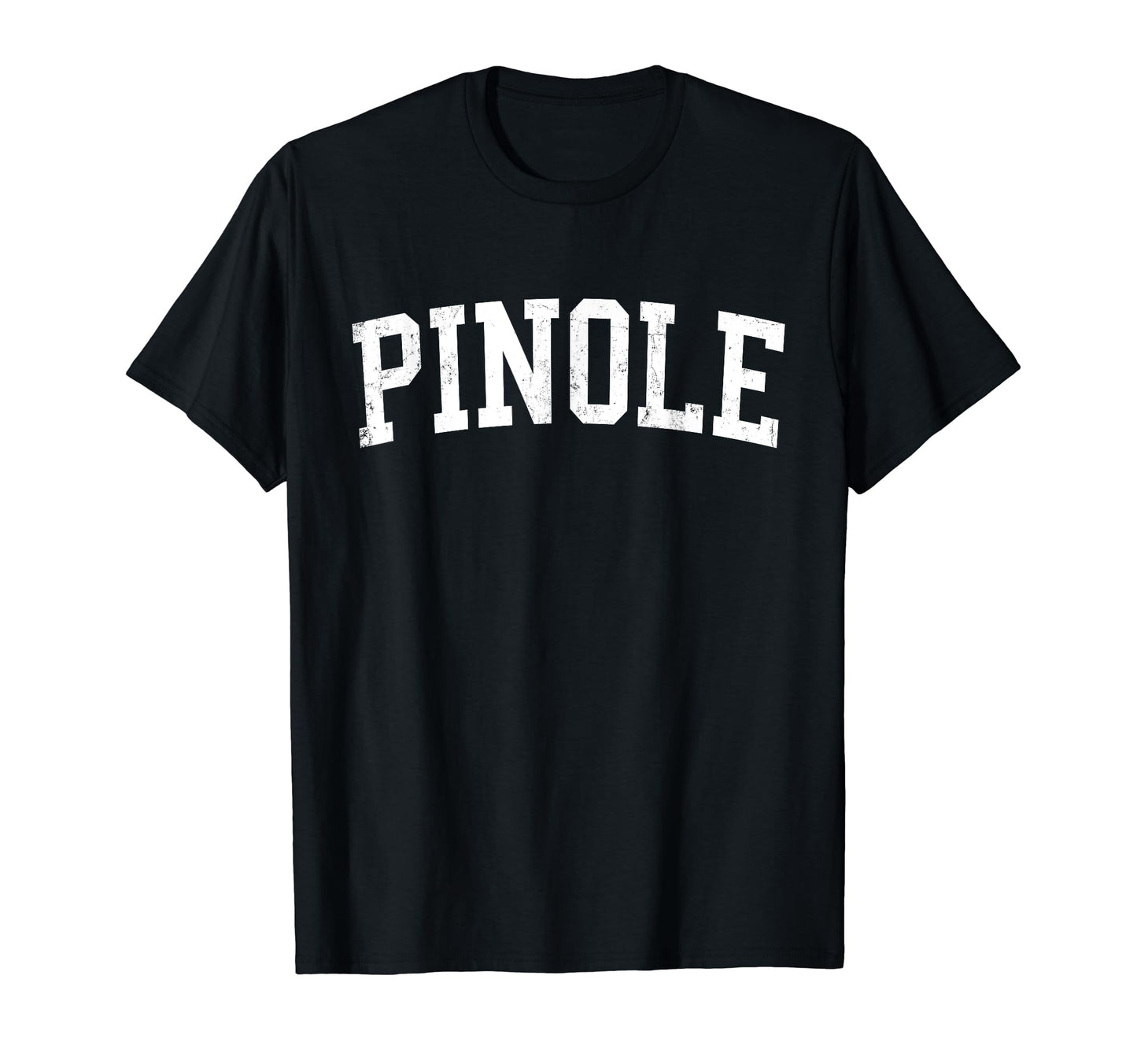 Pinole Ca Distressed White Varsity T-Shirt - Streetwear Style Men Women - T-Shirt, Sweatshirt, Hoodie