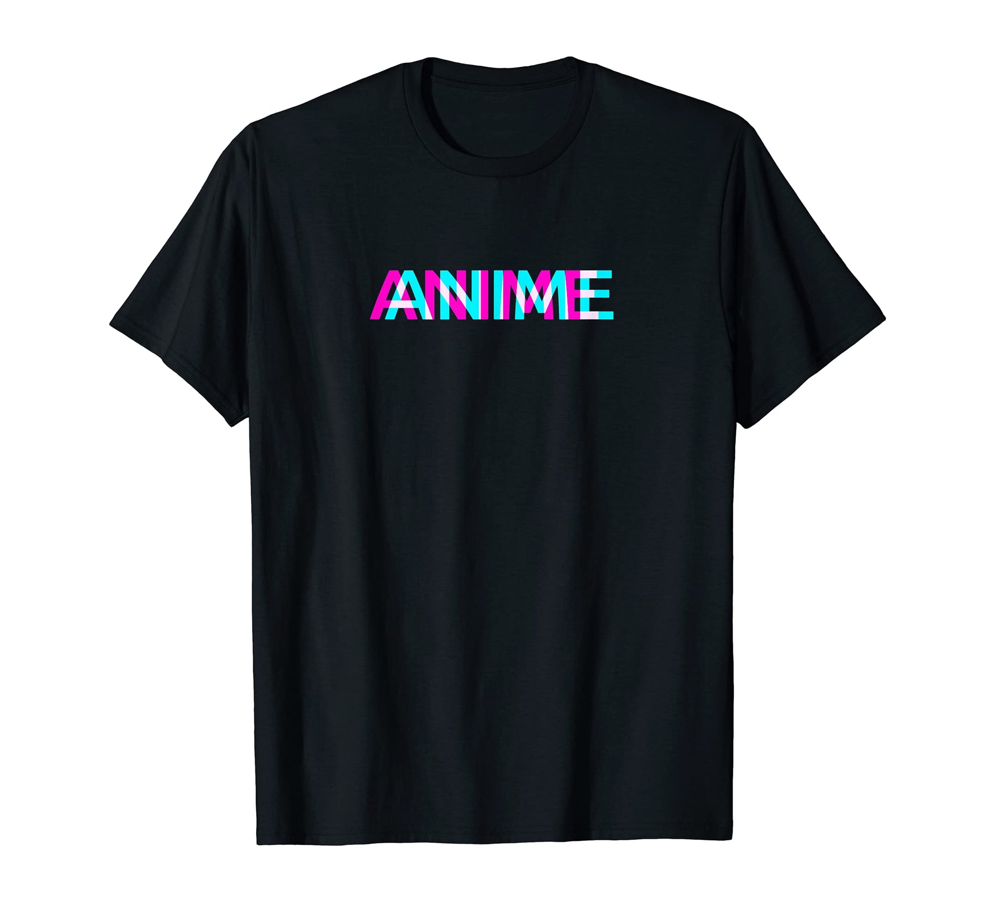 Glitch Anime Glitchcore Aesthetic T-Shirt - Fun Novelty Design for Adults - T-Shirt, Sweatshirt, Hoodie