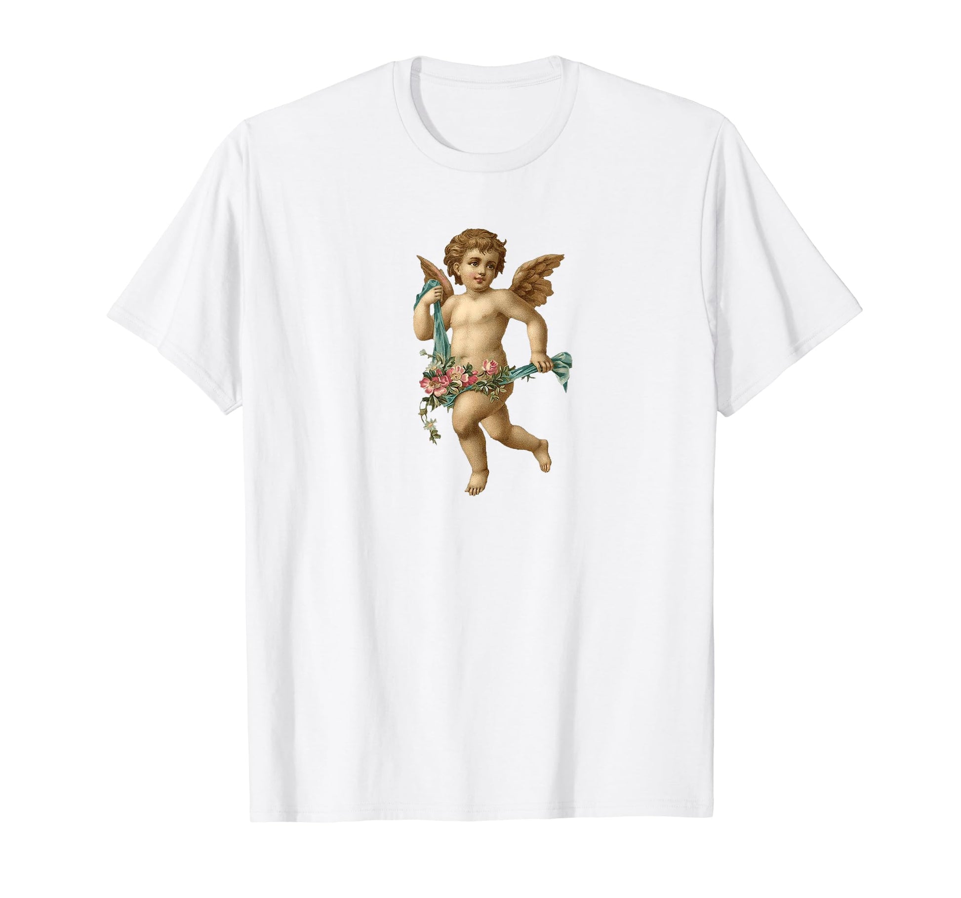 Angel Coquette Girlcore Y2K Aesthetic T-Shirt - Aesthetic Graphic Unisex - T-Shirt, Sweatshirt, Hoodie