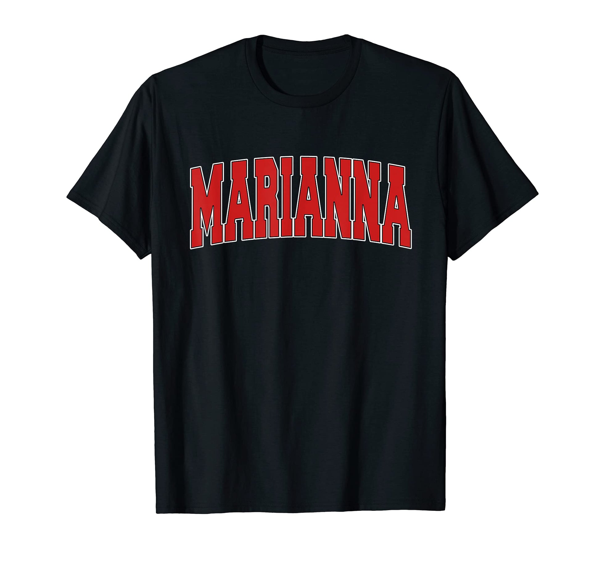 Marianna Fl Florida Varsity Usa Sports T-Shirt - Fun Novelty Design Unisex - T-Shirt, Sweatshirt, Hoodie