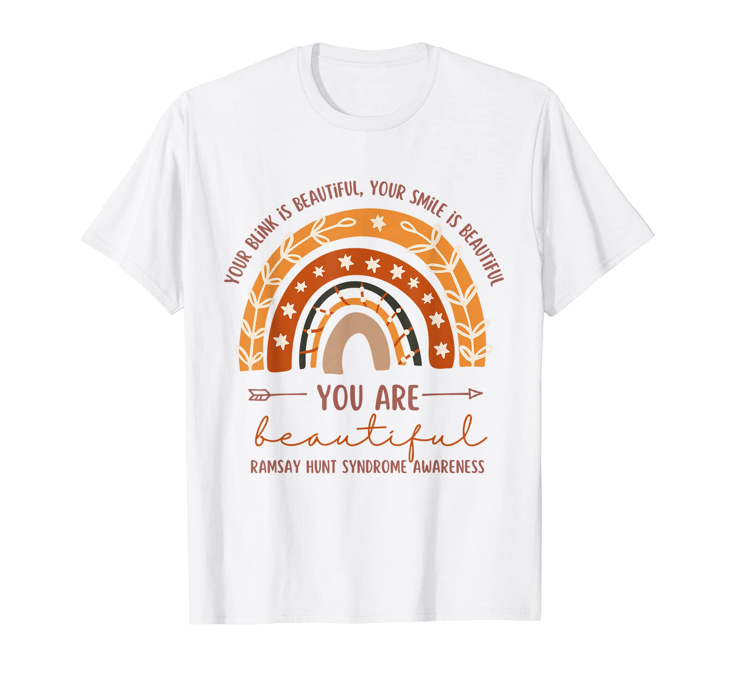 Ramsay Hunt Syndrome Awareness Boho T-Shirt - Aesthetic Graphic for Adults - T-Shirt, Sweatshirt, Hoodie