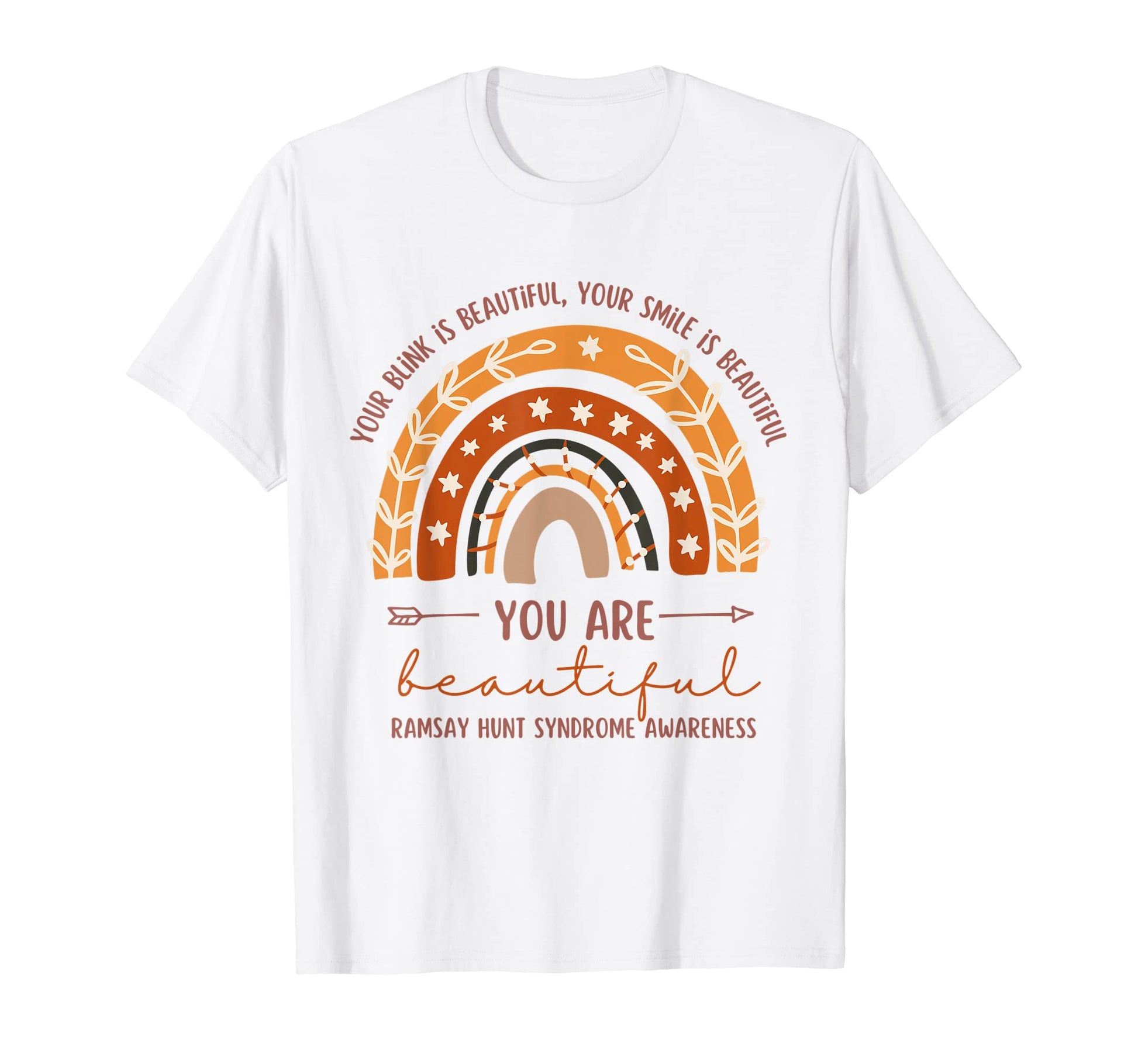 Ramsay Hunt Syndrome Awareness Boho T-Shirt - Aesthetic Graphic for Adults - T-Shirt, Sweatshirt, Hoodie