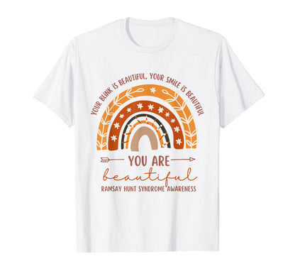 Ramsay Hunt Syndrome Awareness Boho T-Shirt - Aesthetic Graphic for Adults - T-Shirt, Sweatshirt, Hoodie