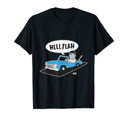 Hell Yeah Old School Hip Hop T-Shirt - Aesthetic Graphic Men Women - T-Shirt, Sweatshirt, Hoodie