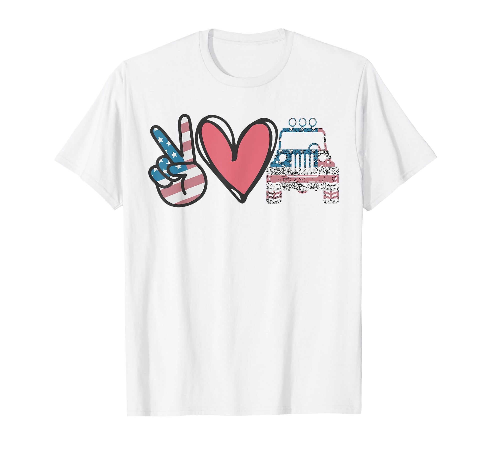 Support Peace Love Peace Love Offroad T-Shirt - Streetwear Style Men Women - T-Shirt, Sweatshirt, Hoodie
