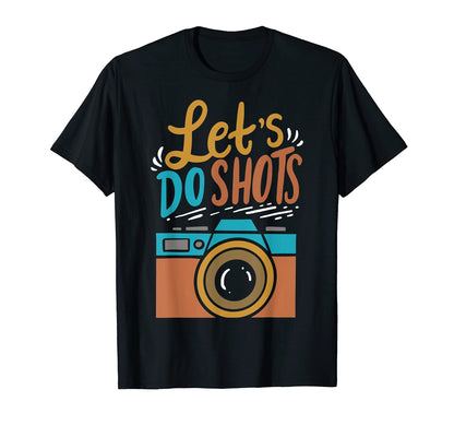 Photography Cameraman Camera T-Shirt - Novelty Apparel Unisex - T-Shirt, Sweatshirt, Hoodie