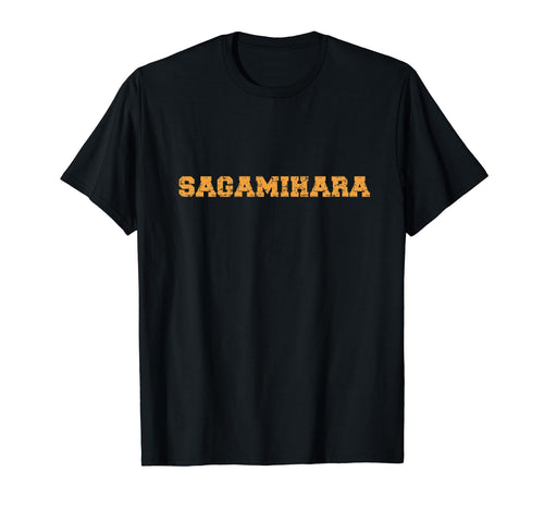 Sagamihara Japan Urban Typography T-Shirt - Casual Everyday Wear Men Women - T-Shirt, Sweatshirt, Hoodie