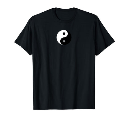 Yin Yang Symbol Tao Taijitu Yoga Peace T-Shirt - Minimalist Print Unisex - T-Shirt, Sweatshirt, Hoodie