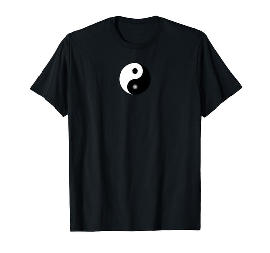 Yin Yang Symbol Tao Taijitu Yoga Peace T-Shirt - Minimalist Print Unisex - T-Shirt, Sweatshirt, Hoodie