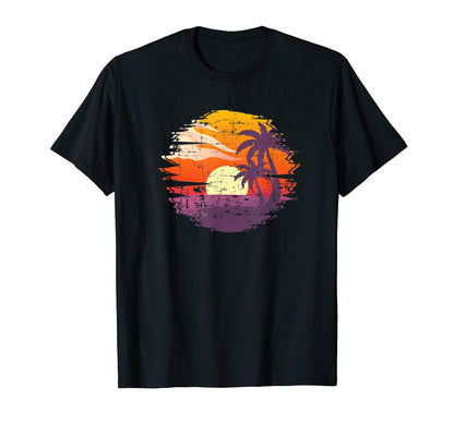 80S Vaporwave Aesthetic Tropical T-Shirt - Novelty Apparel for Adults - T-Shirt, Sweatshirt, Hoodie
