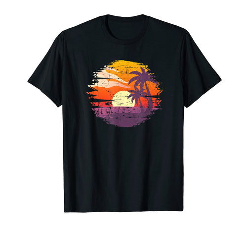 80S Vaporwave Aesthetic Tropical T-Shirt - Novelty Apparel for Adults - T-Shirt, Sweatshirt, Hoodie