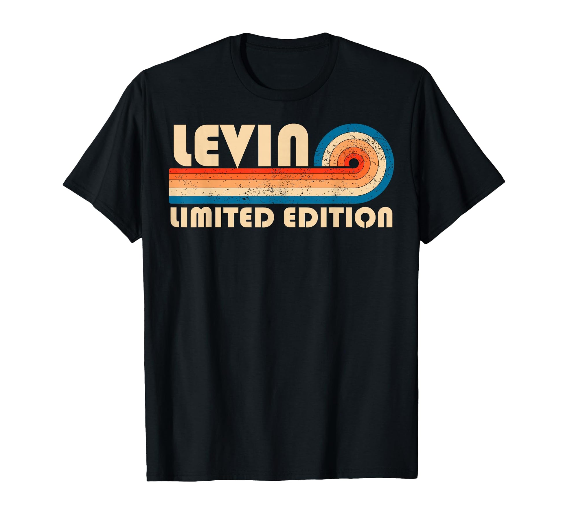 Levin 70S 80S Sunset Stripe T-Shirt - Casual Everyday Wear Unisex - T-Shirt, Sweatshirt, Hoodie