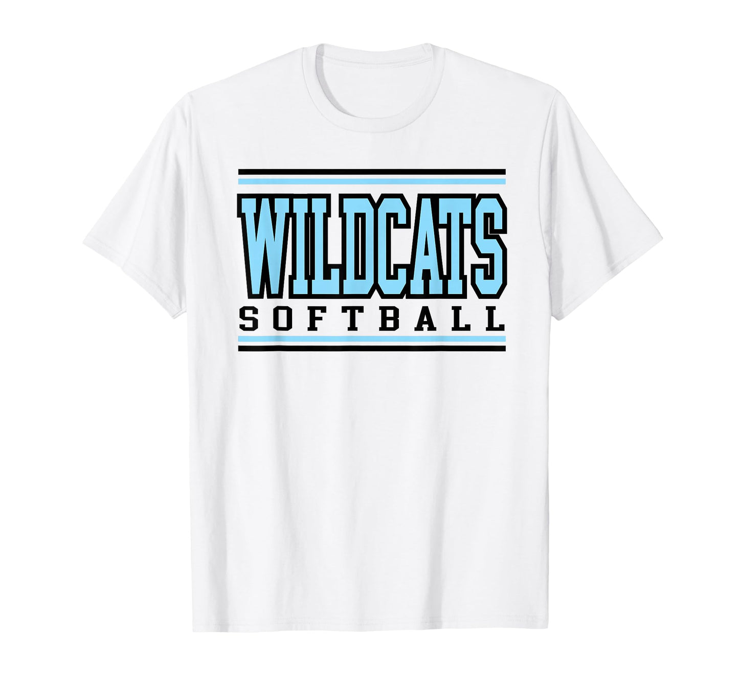 Wildcats Softball Mom Game Day T-Shirt - Casual Everyday Wear for Adults - T-Shirt, Sweatshirt, Hoodie