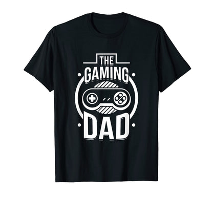 Mens Gaming Dad Fathers Day T-Shirt - Custom Art Print Men Women - T-Shirt, Sweatshirt, Hoodie