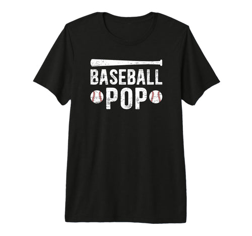 Mens Baseball Pop Proud Grandpa Pop T-Shirt - Streetwear Style for Adults - T-Shirt, Sweatshirt, Hoodie