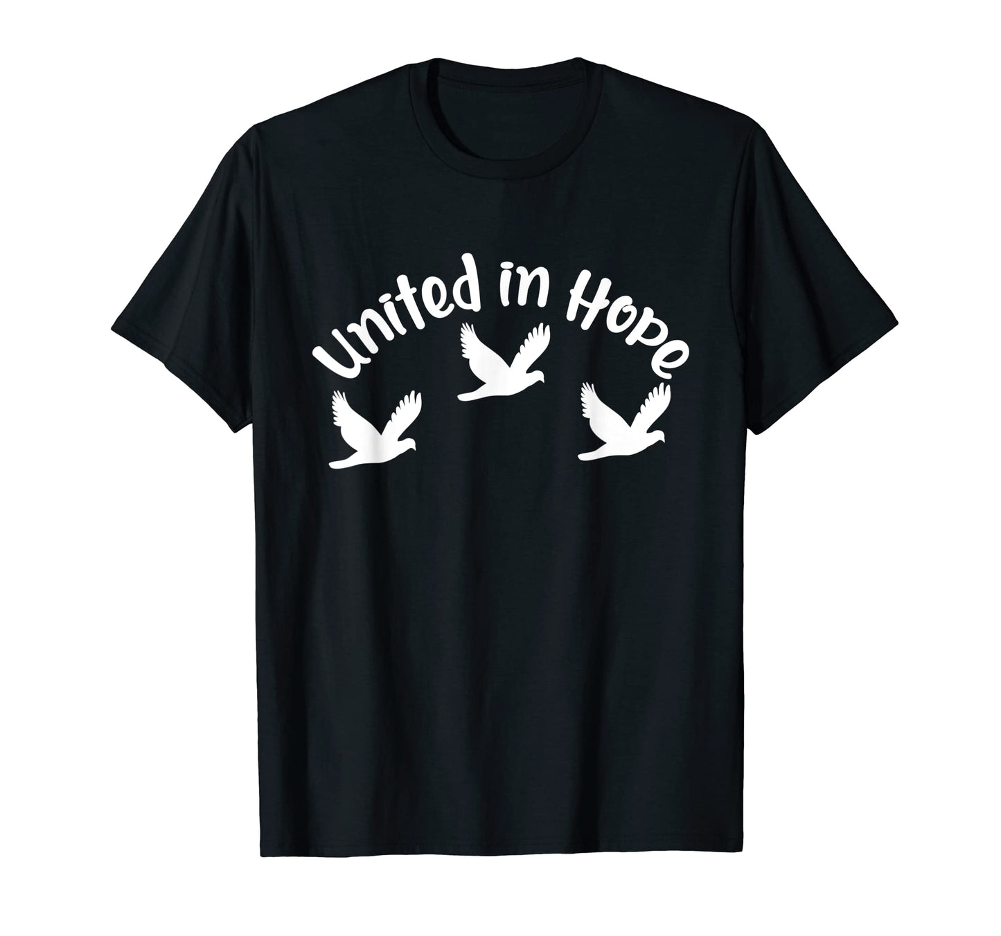 United Hope Doves Peace T-Shirt - Casual Everyday Wear for Adults - T-Shirt, Sweatshirt, Hoodie
