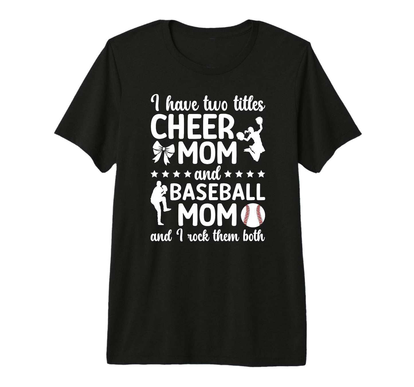 Cheer Baseball Mom Baseball Player T-Shirt - Streetwear Style Men Women - T-Shirt, Sweatshirt, Hoodie