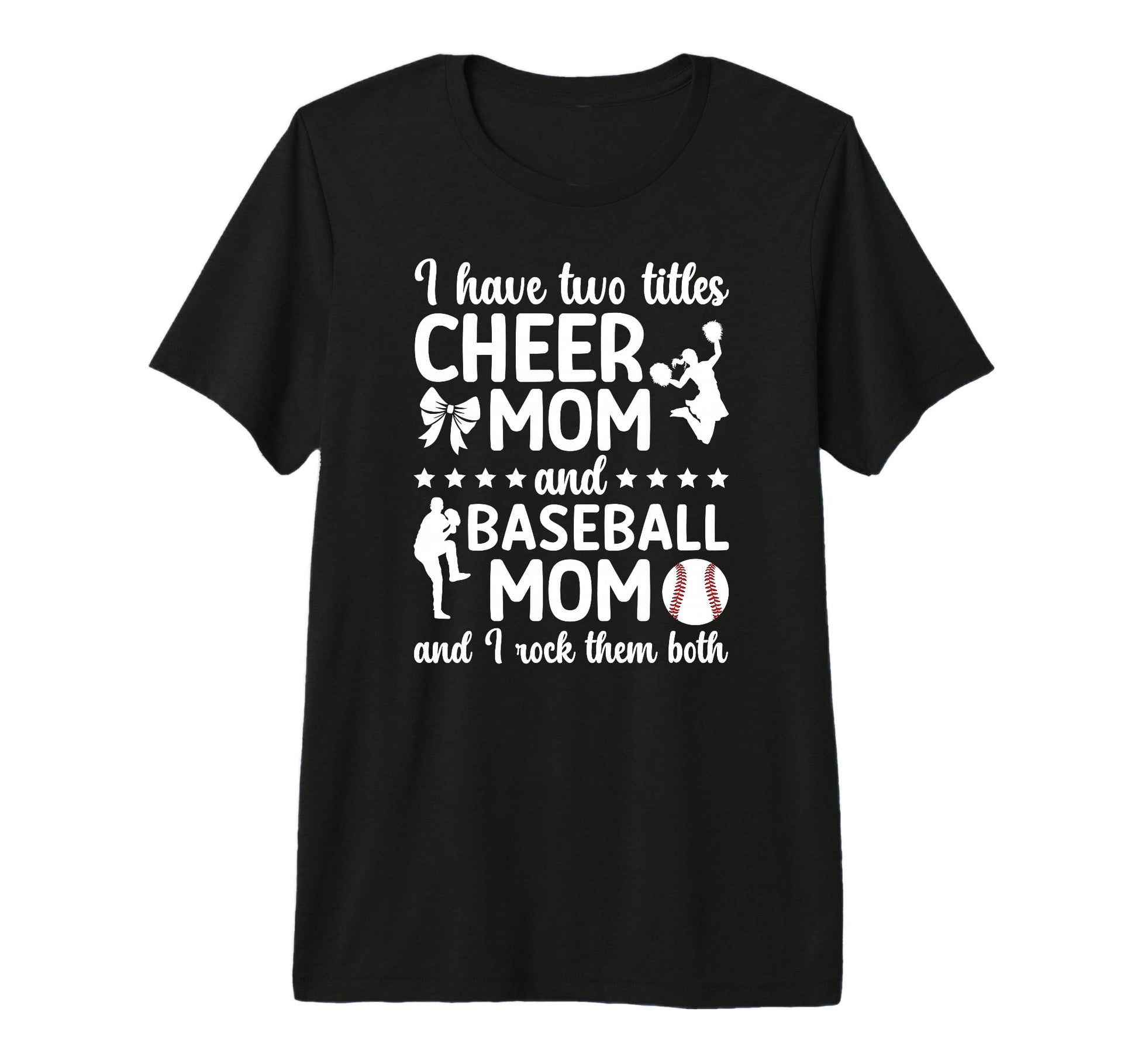 Cheer Baseball Mom Baseball Player T-Shirt - Streetwear Style Men Women - T-Shirt, Sweatshirt, Hoodie
