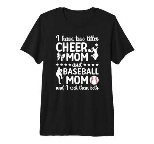 Cheer Baseball Mom Baseball Player T-Shirt - Streetwear Style Men Women - T-Shirt, Sweatshirt, Hoodie