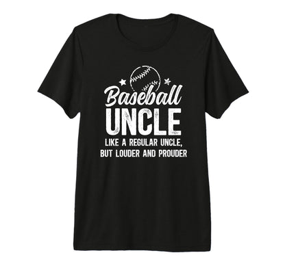 Mens Baseball Uncle Baseball Player T-Shirt - Aesthetic Graphic Unisex - T-Shirt, Sweatshirt, Hoodie
